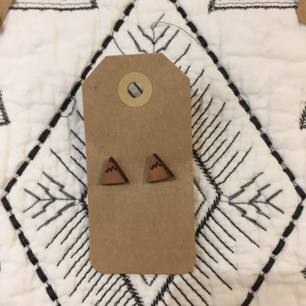 Wood Mountain Earrings